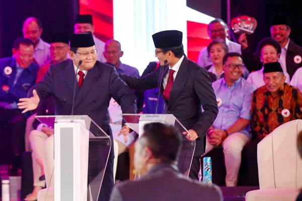 Debat Capres 2019 Kubu Jokowi Nilai Prabowo Sandi Cuma Dar Der Dor Kabar24 Bisnis Com