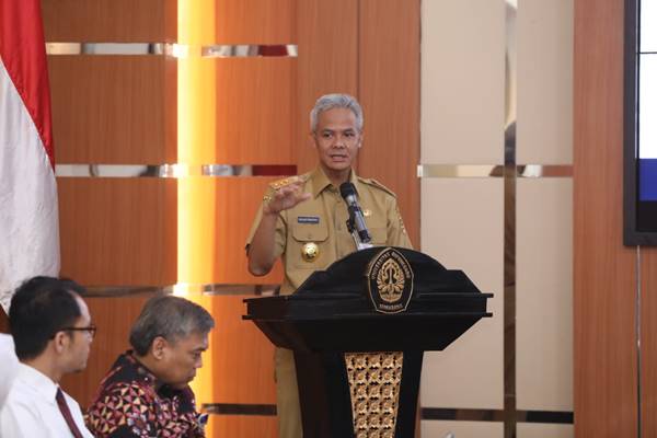 Gubernur Jawa Tengah Ganjar Pranowo. JIBI/BISNIS - Alif Nazzala Rizqi