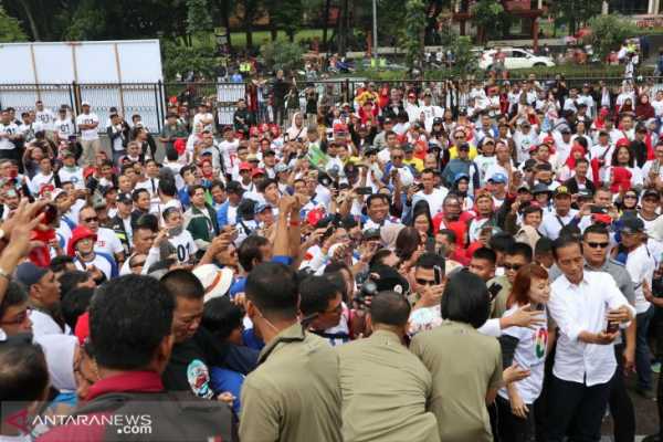 Hadiri Deklarasi "Jabar Ngahiji", Jokowi Bicara Lagi Konsesi Lahan ...