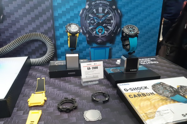 jam g shock carbon