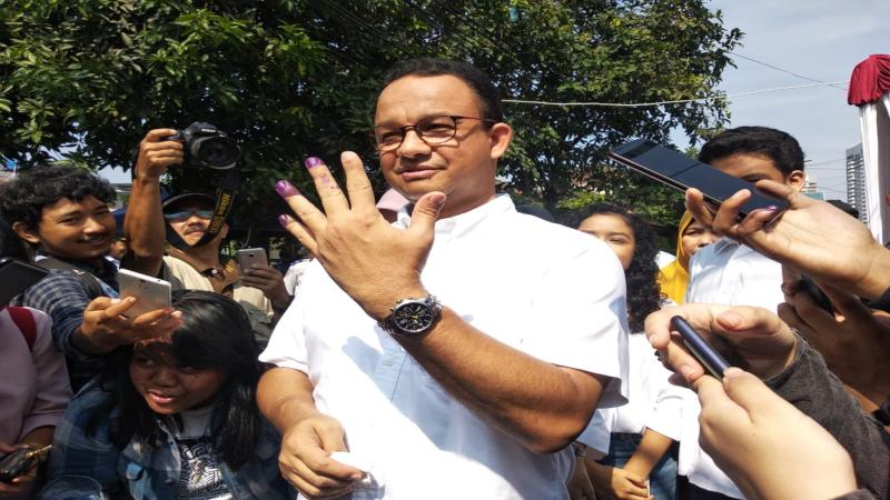 Anies Baswedan Pilih Celupkan 3 Jari ke Tinta, Apa Maknanya? Kabar24