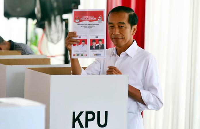 Jokowi Ditelpon PM Inggris, Beri Ucapan Selamat Pemilu 2019 Sukses