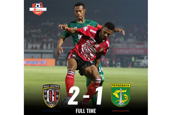 Liga 1: Duel Bali United vs Persebaya Berakhir 2-1. Ini Videonya - Bola