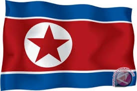 Ilustrasi - Bendera Korea Utara - Bisnis/Antara