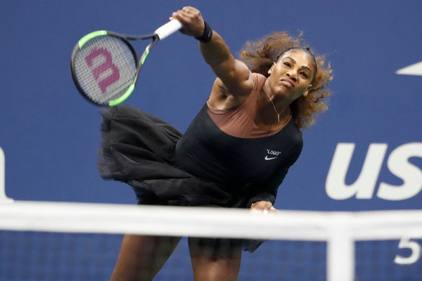 Serena Williams Didenda US$10.000 Karena Merusak Lapangan