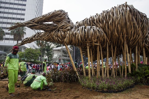 Instalasi Bambu Rp550 Juta Kebanggaan Anies Baswedan Dibongkar ...