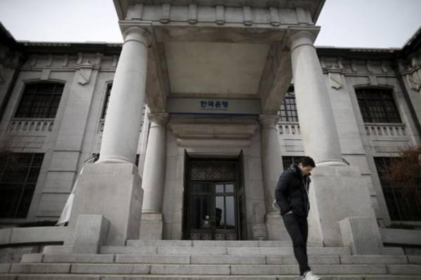 Bank sentral Korea. - Reuters