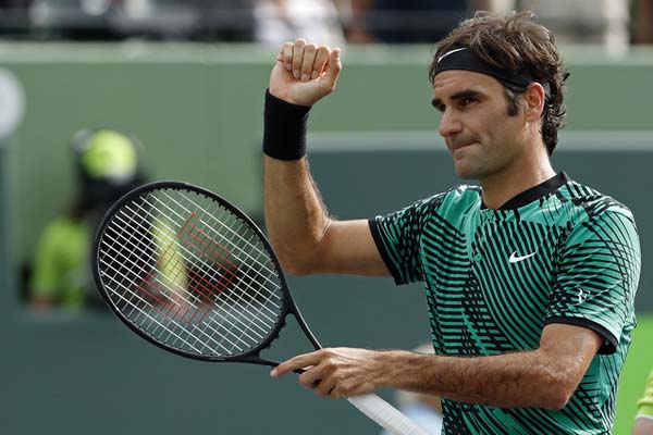Petenis Swiss Roger Federer - Reuters