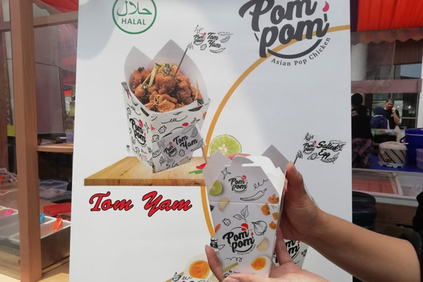 Mengintip Kelezatan Pom Pom Asian Pop Chicken