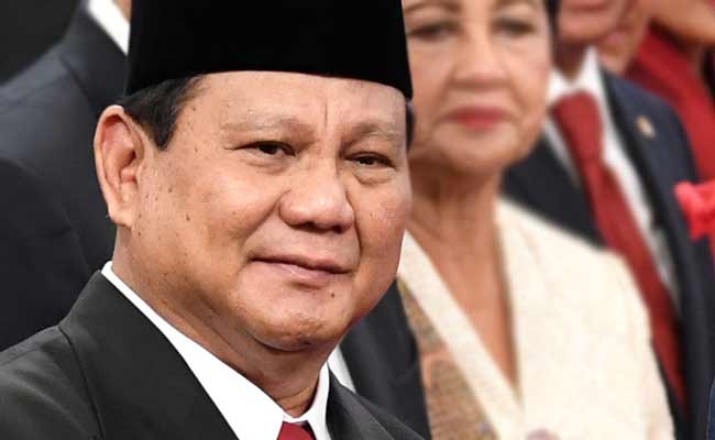  Menteri Pertahanan Prabowo Subianto - Antara