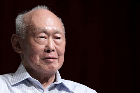 Lee Kuan Yew. - Reuters/Tim Chong