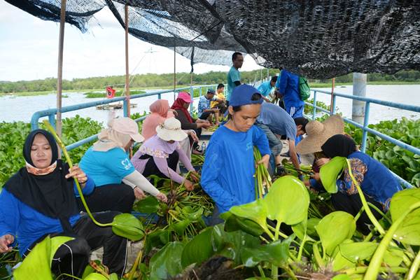 Bongkar Eceng Gondok Atb Sejahterakan Masyarakat
