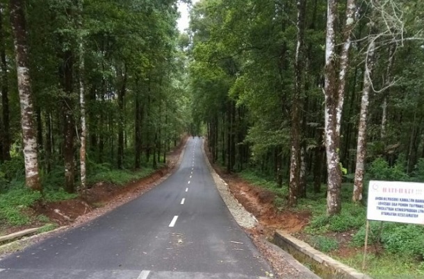 Pembangunan 29 KM Jalan  Cikadu Ciwidey  Telah Tuntas