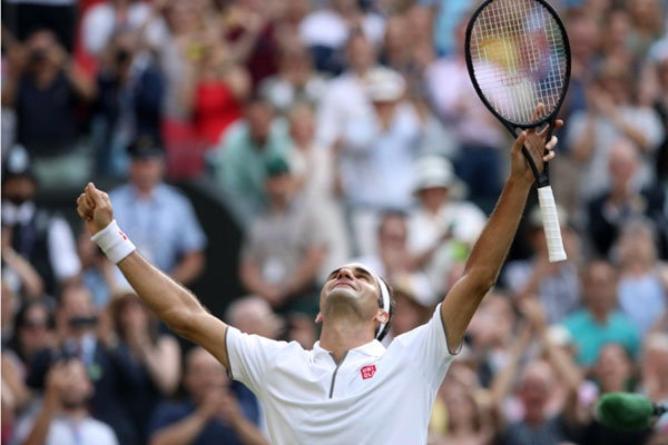 Petenis Swiss Roger Federer - Reuters/Carl Recine
