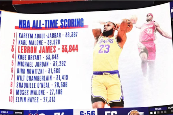 Sebelum Meninggal, Kobe Bryant Puji Lebron James yang Lampaui Rekornya