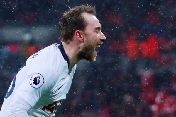 Gelandang serang Tottenham Hotspur Christian Eriksen - Reuters/Andrew Couldridge