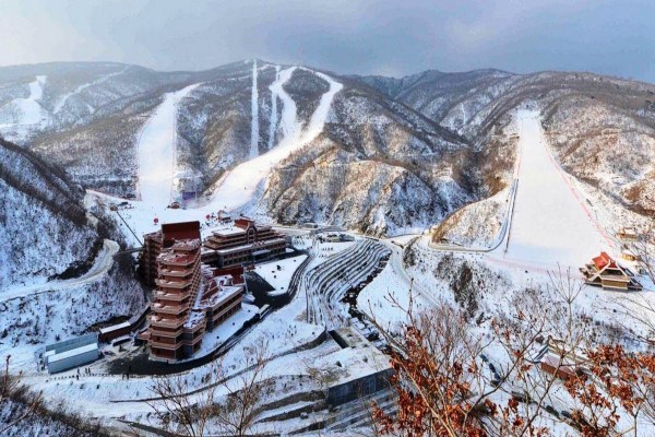 Lokasi ski di Korea Utara - 
