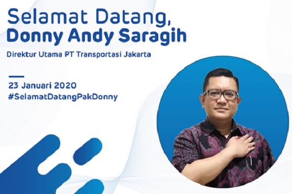 Eks Direktur Utama Transjakarta Donny Andy S. Saragih - Istimewa