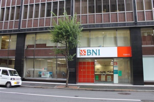 Kantor Cabang BNI di Tokyo, Jepang. - Istimewa