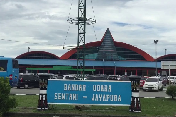 Bandara Sentani, Jayapura, Papua. - Bisnis/youtube