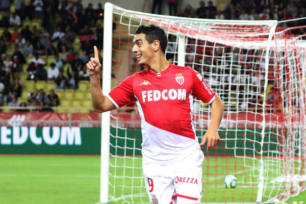 Penyerang AS Monaco Wissam Ben Yedder - Twitter AS Monaco