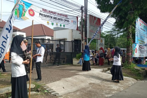 1 749 Peserta Bersaing Pada Tes Skd Cpns Kota Cirebon Hari Kedua