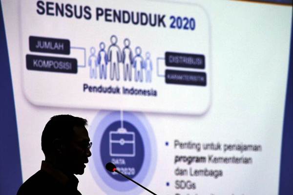 Kepala Badan Pusat Statistik Suhariyanto menyampaikan pidato pembuka dalam acara Kick-Off Meeting persiapan sensus penduduk 2020, di Jakarta, Rabu (14/2/2018). - JIBI/Felix Jody Kinarwan
