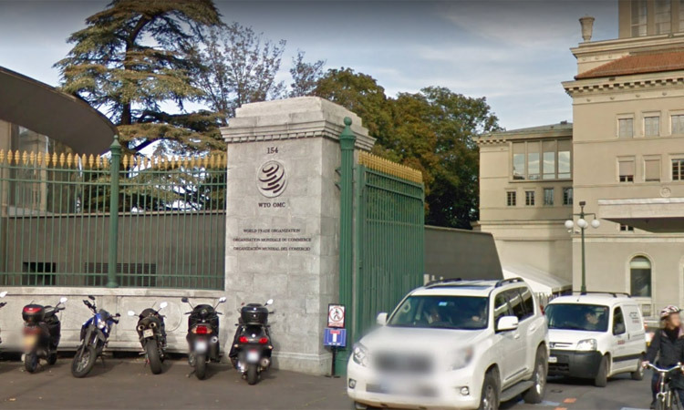 Kantor Pusat World Trade Organization (WTO) di Genewa Swiss. Foto: Google Maps