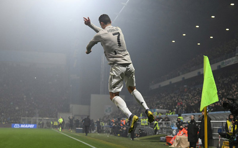 Striker Juventus Cristiano Ronaldo - Reuters/Alberto Lingria