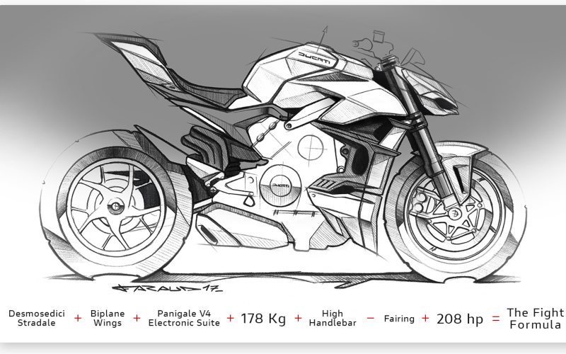 Ducati Streetfighter V4 Motor Anyar Yang Terinspirasi Joker Otomotif Bisnis Com