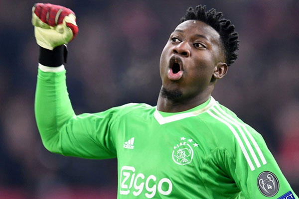 Penjaga gawang Ajax Amsterdam Andre Onana - Reuters/Toussaint Kluiters