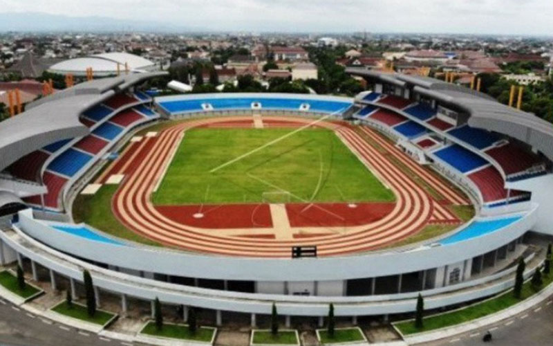 Stadion Mandala Krida di Yogyakarta. - Antara