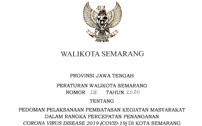 Psbb Ala Kota Semarang Bisnis Boleh Beroperasi Tapi Dibatasi Begini Aturannya Kabar24 Bisnis Com