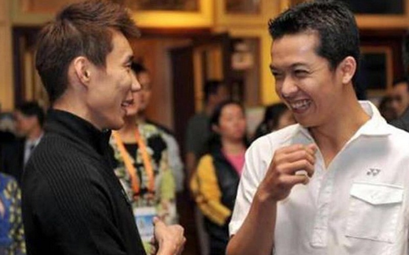 Taufik Hidayat (kanan) bersama Lee Chong Wei - Instagram @Taufik Hidayat official