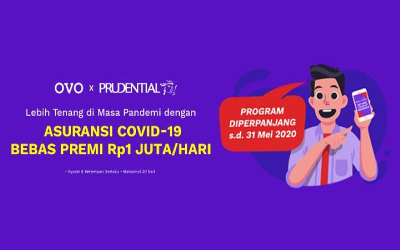 Tawarkan Asuransi Corona Gratis Dari Prudential Ovo Jaring 222 000 Peserta Finansial Bisnis Com