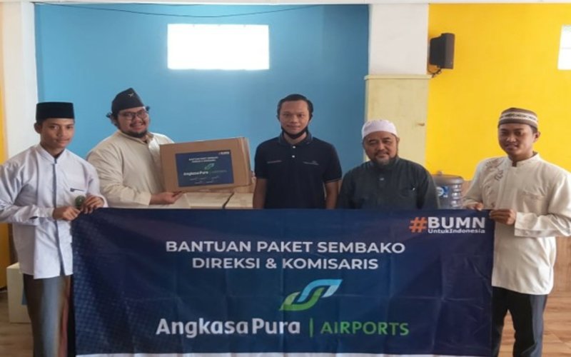 Angkasa Pura I Lanjutkan Pembagian Total 24.294 Paket Sembako untuk