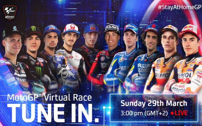 MotoGP(TM) Virtual Race 2  StayAtHomeGP / Honda