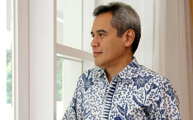 Presiden Direktur Mandiri Capital Indonesia Eddi Danusaputro. Bisnis - Arief Hermawan P