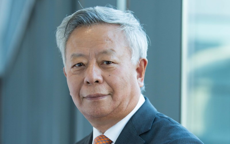 foto presiden terpilih AIIB, Jin Liqun - Istimewa
