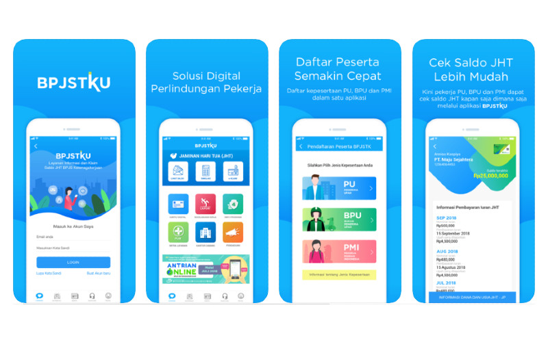 Bpjstku Cara Registrasi Dan Cek Saldo Bpjs Ketenagakerjaan Lewat Aplikasi Ekonomi Bisnis Com
