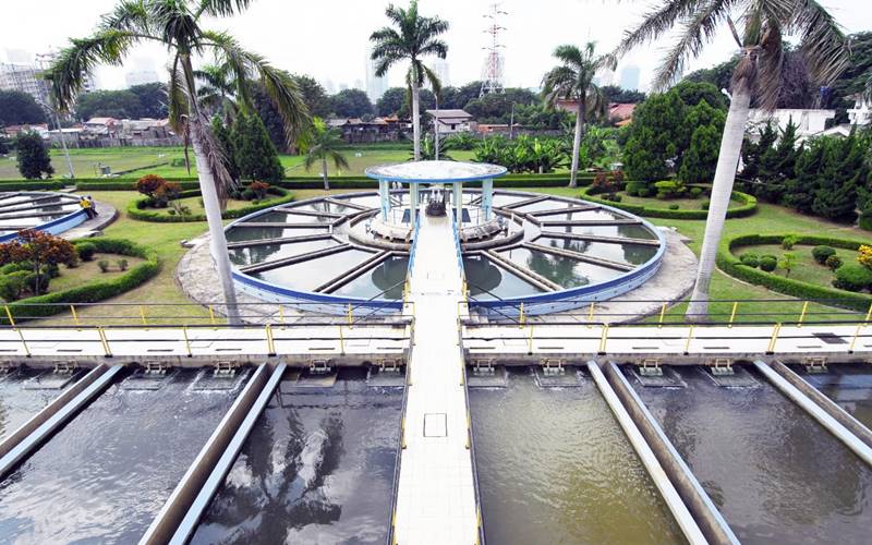 PT PAM Lyonnaise Jaya ( Palyja), operator penyediaan dan pelayanan air bersih untuk wilayah barat DKI Jakarta, mengumumkan pasokan air terganggu pada Jumat (7/8/2020). - Istimewa