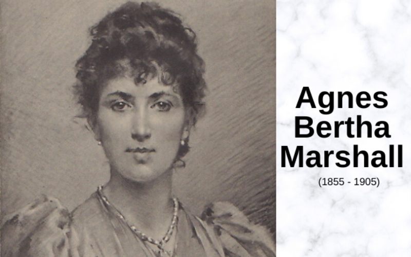 Agnes B. Marshall adalah koki sekaligus penulis buku resep masakan