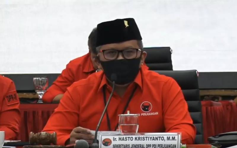 Sekjen PDIP Hasto Kristiyanto. JIBI - Bisnis/Nancy Junita