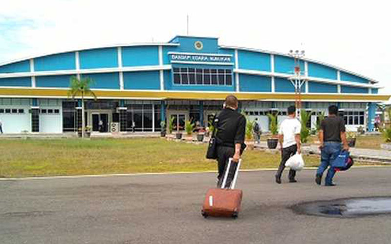 Bandara Nunukan di Kalimantan Utara. - Kementerian Perhubungan