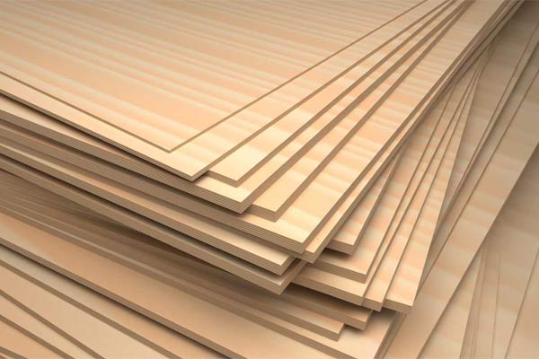 Multiplek alias plywood dibuat dari kulit kayu yang berlapis-lapis dan kemudian dipress menggunakan tekanan yang sangat tinggi. Multiplek mempunyai tekstur rapat, kekuatan tinggi, dan tahan air.  - foto: perthtimberco.com