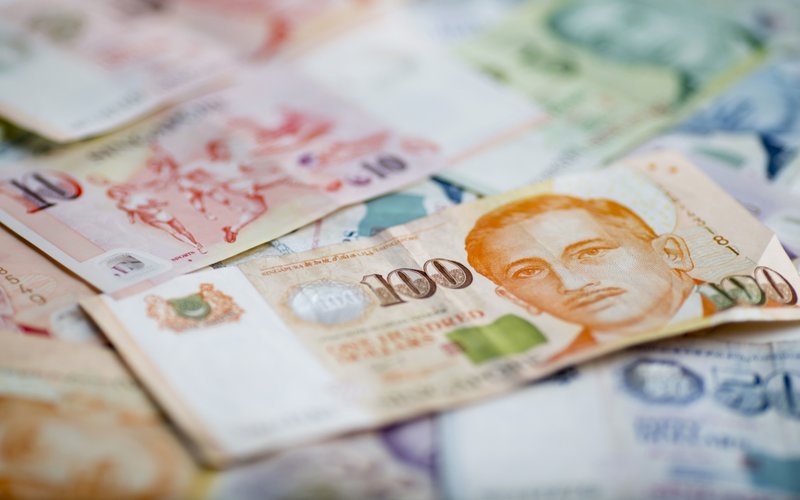 Ilustrasi-Dolar Singapura - Bloomberg