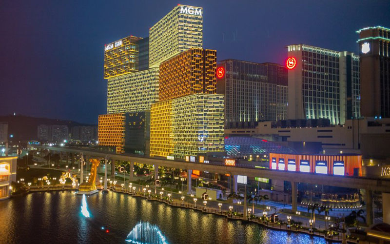 Makau, wilayah khusus milik China.  -  Bloomberg