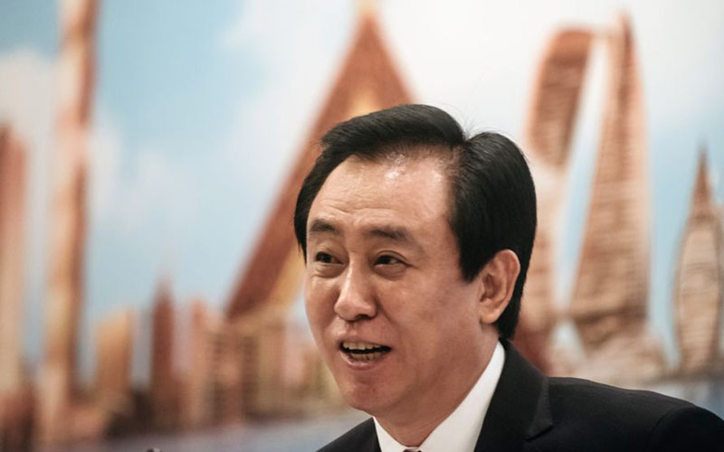Pendiri developer papan atas China Evergrande Group, Hui Ka Yan./Bloomberg - Anthony Kwan