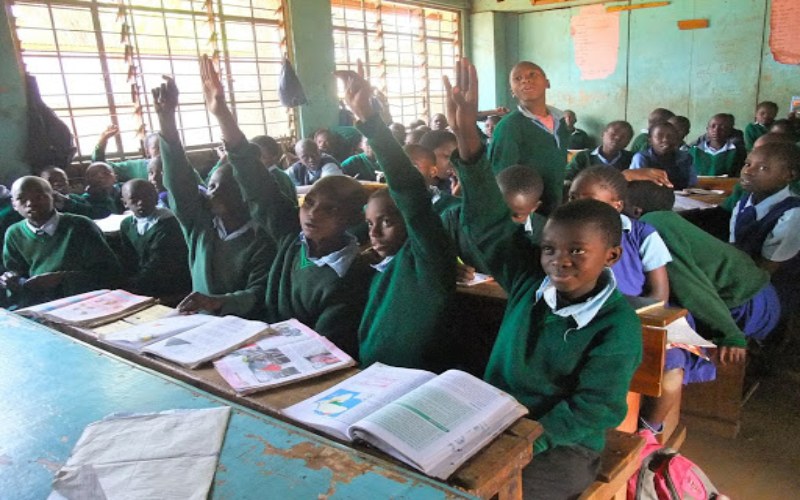 Ilustrasi sekolah di Kenya. Istimewa