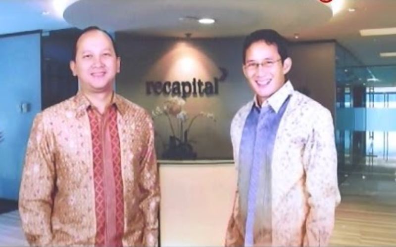 Tegas Asuransi Recapital Milik Sandiaga Uno Rosan Ditutup Ojk Finansial Bisnis Com